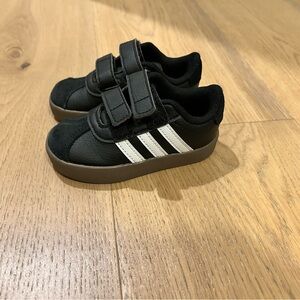 Kids Black and White Sneakers